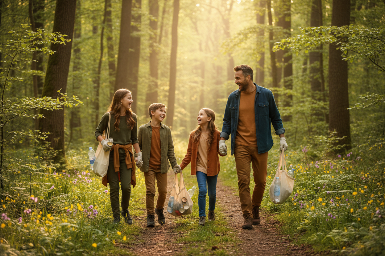 Forest Litter Picking: How One Walk Can Change the World