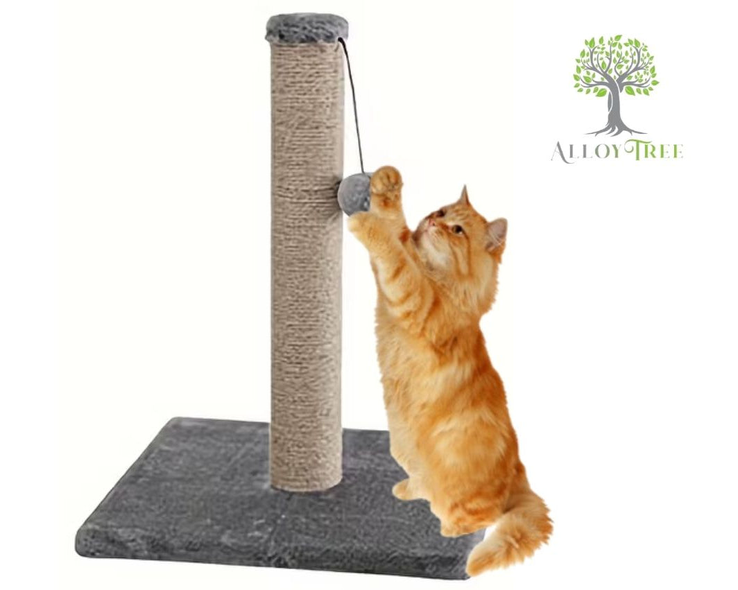 Cat Scratching Post 30cm Strong Sisal Pole with Ball