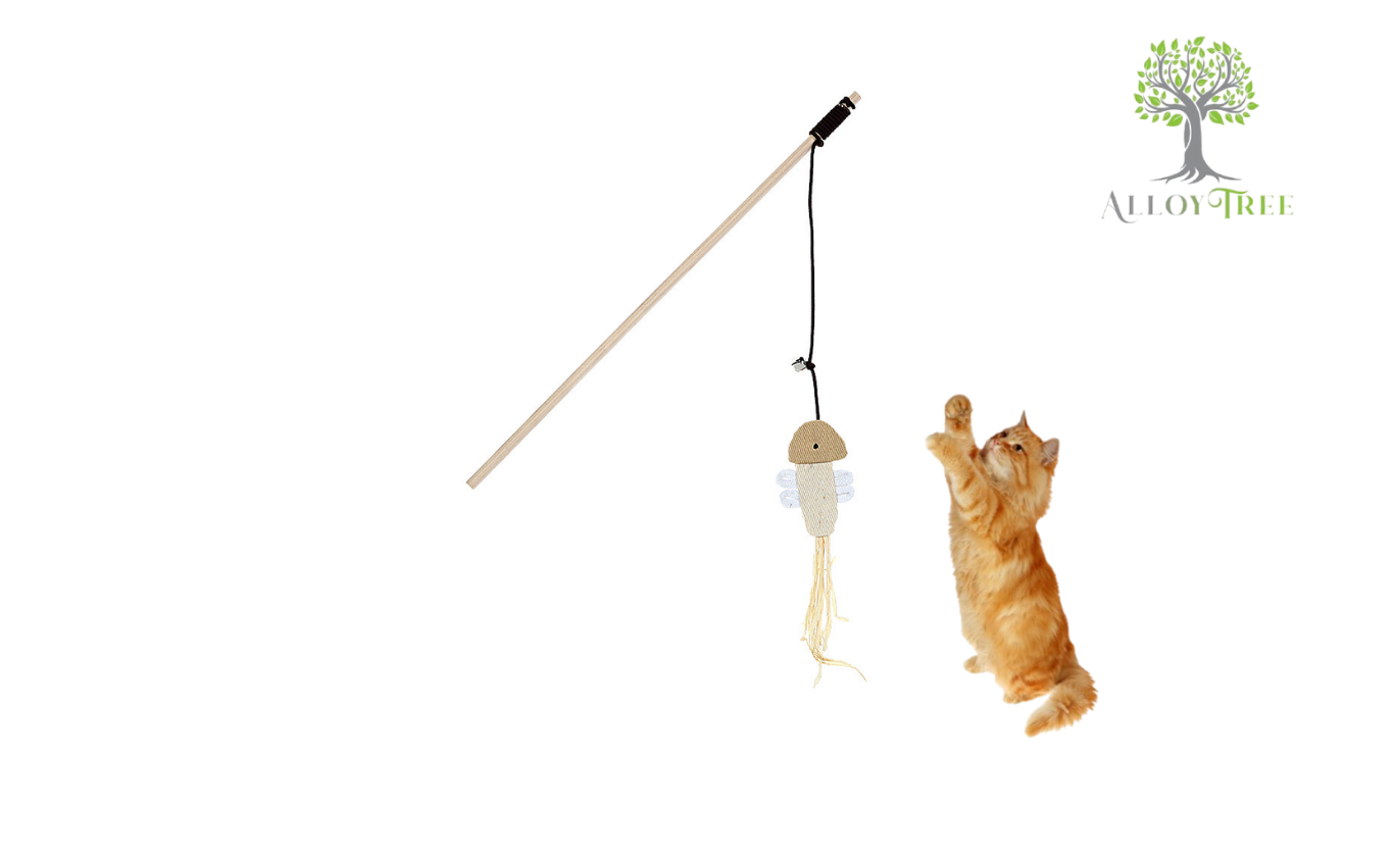 Teaser Wand Toy for Cat