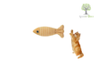 Large Catnip Fish Interactive Pet Kicker
