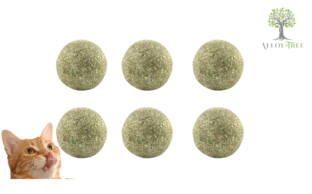 6 /12 pcs Natural Catnip Balls