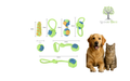7 Pack Rope Toys for Dog Puppy Pet Chew Toy Training Ball Playing Tug Fetch