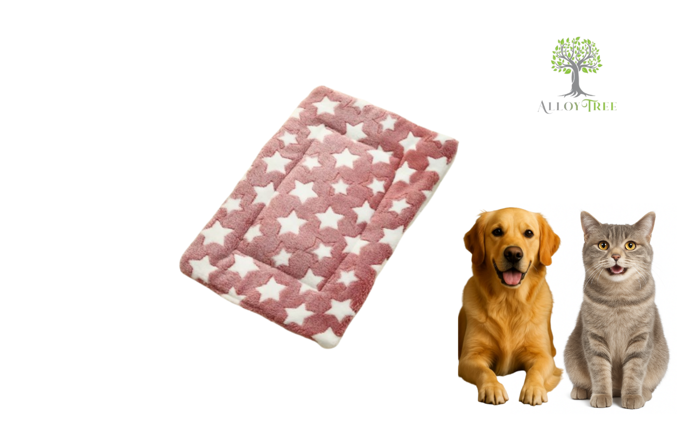 Warm Pet Blanket Pad Cat Dog Bed Soft Fleece Mat