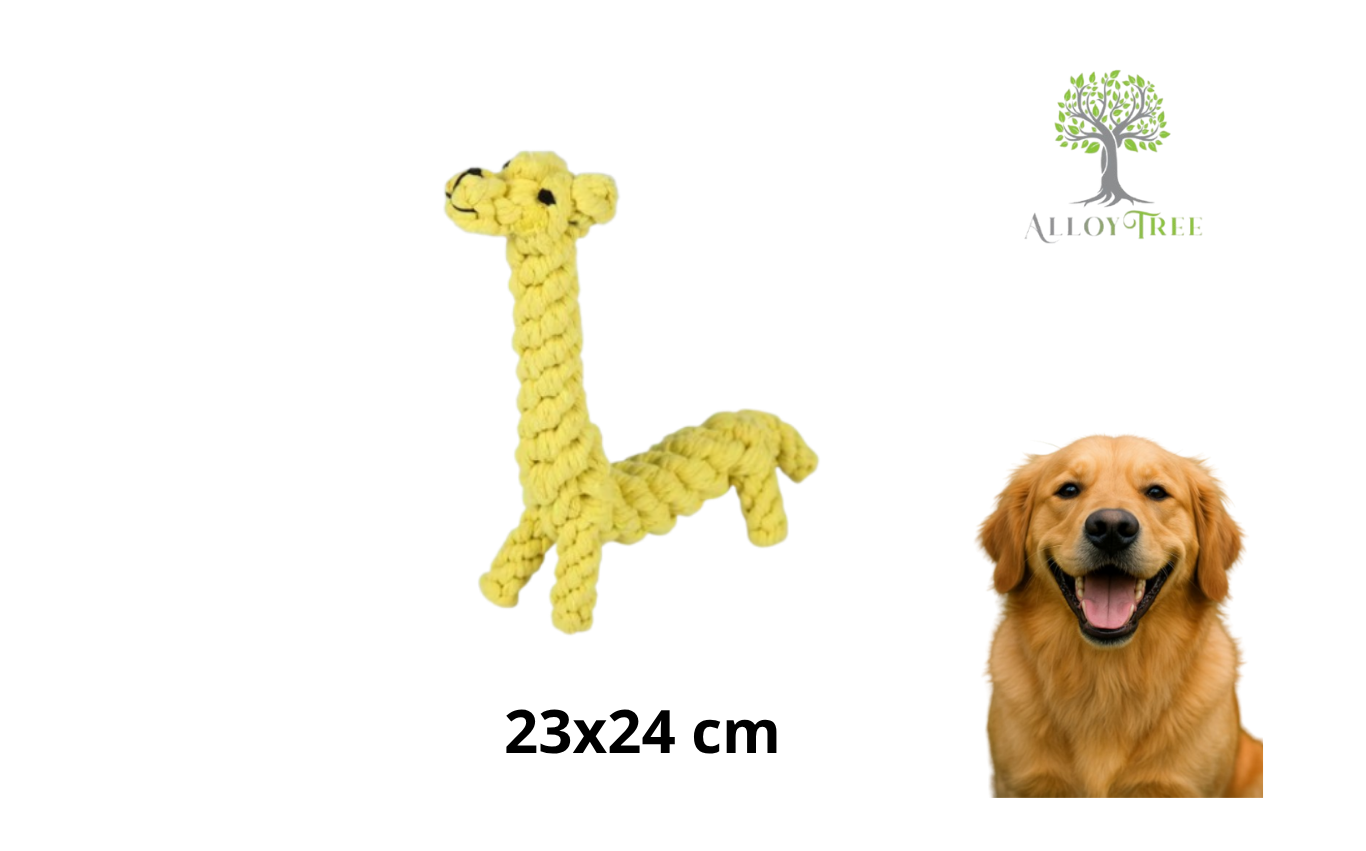 Pet Dog Chew Toys Braided Rope Indestructible Dog Teeth Dental Cleaner
