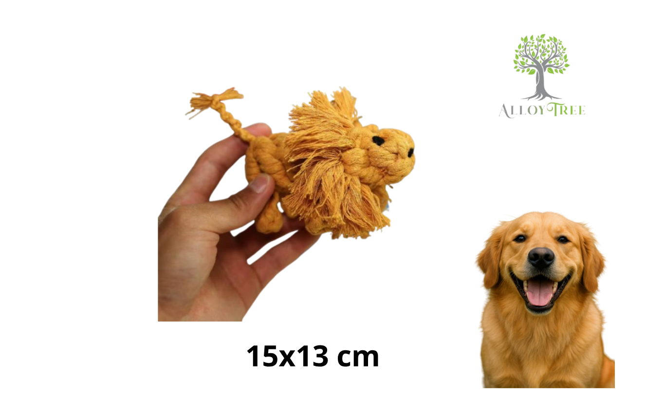 Pet Dog Chew Toys Braided Rope Indestructible Dog Teeth Dental Cleaner