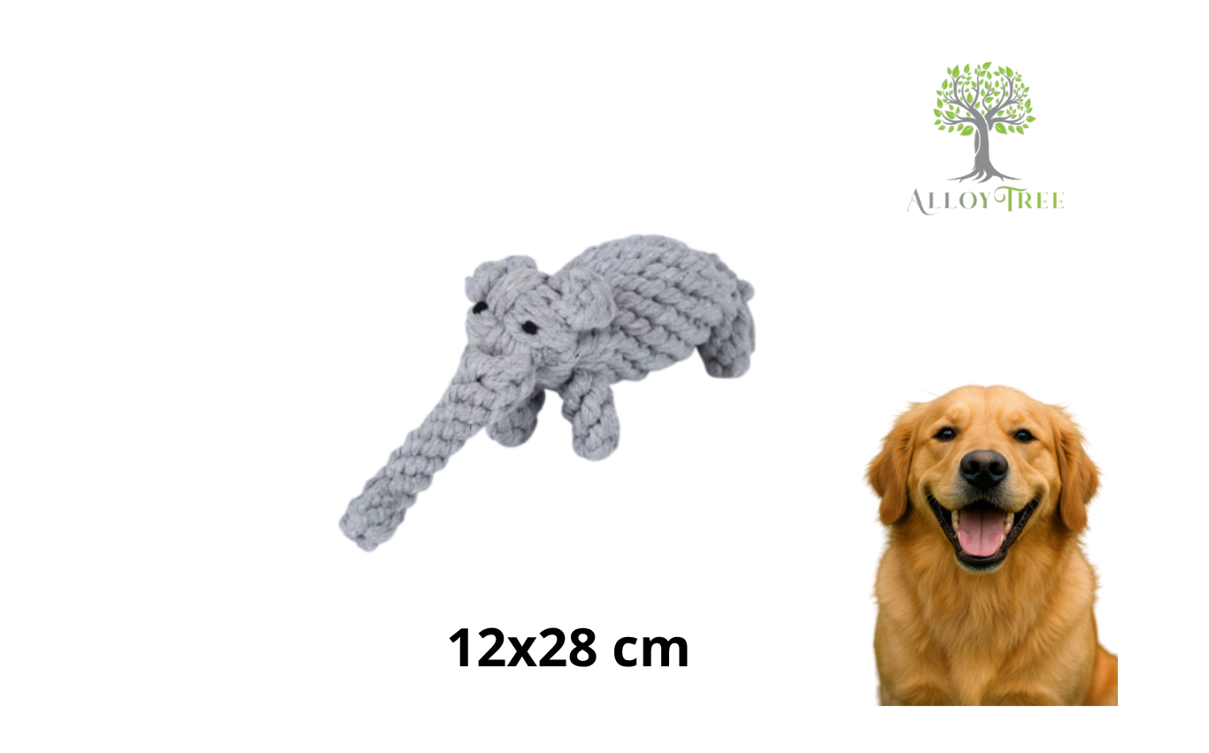 Pet Dog Chew Toys Braided Rope Indestructible Dog Teeth Dental Cleaner