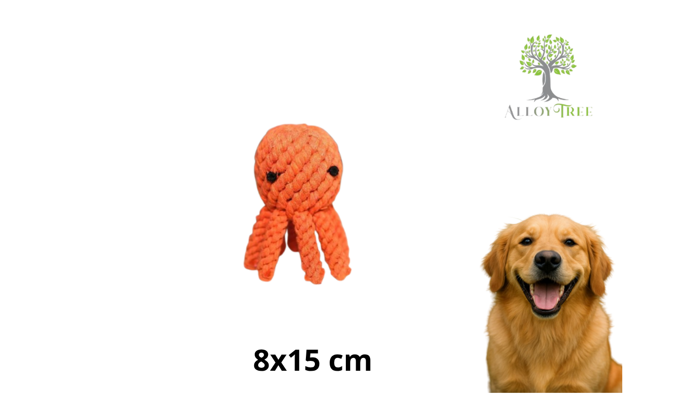 Pet Dog Chew Toys Braided Rope Indestructible Dog Teeth Dental Cleaner