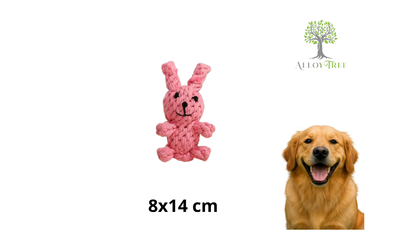 Pet Dog Chew Toys Braided Rope Indestructible Dog Teeth Dental Cleaner