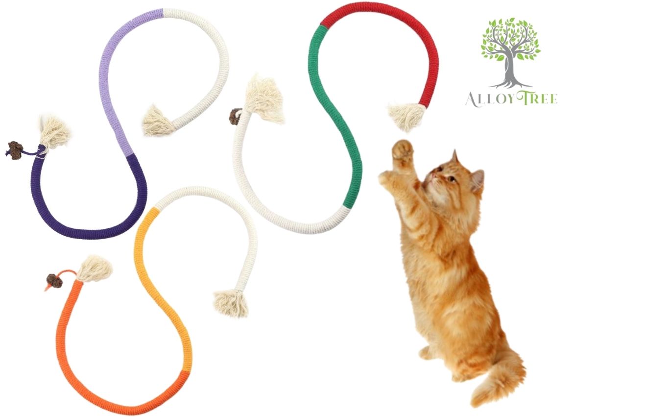 Catnip Cotton Rope Cat Chew Toy