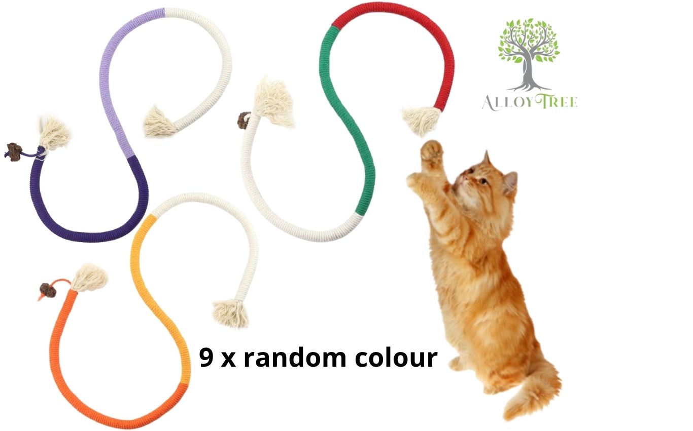 Catnip Cotton Rope Cat Chew Toy