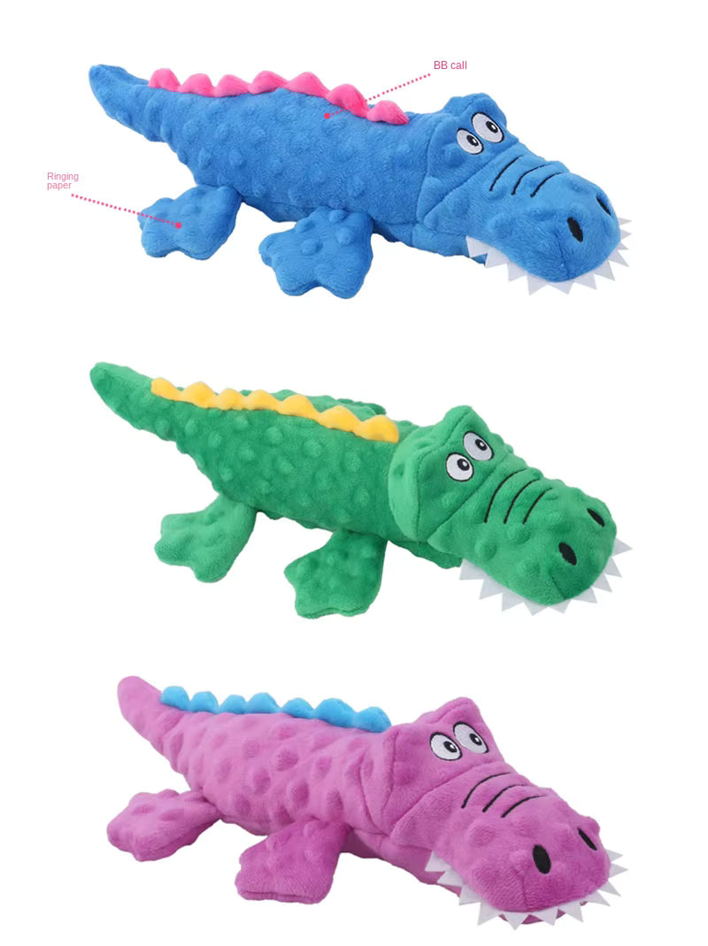 Soft Plush Crocodile 3 Colours