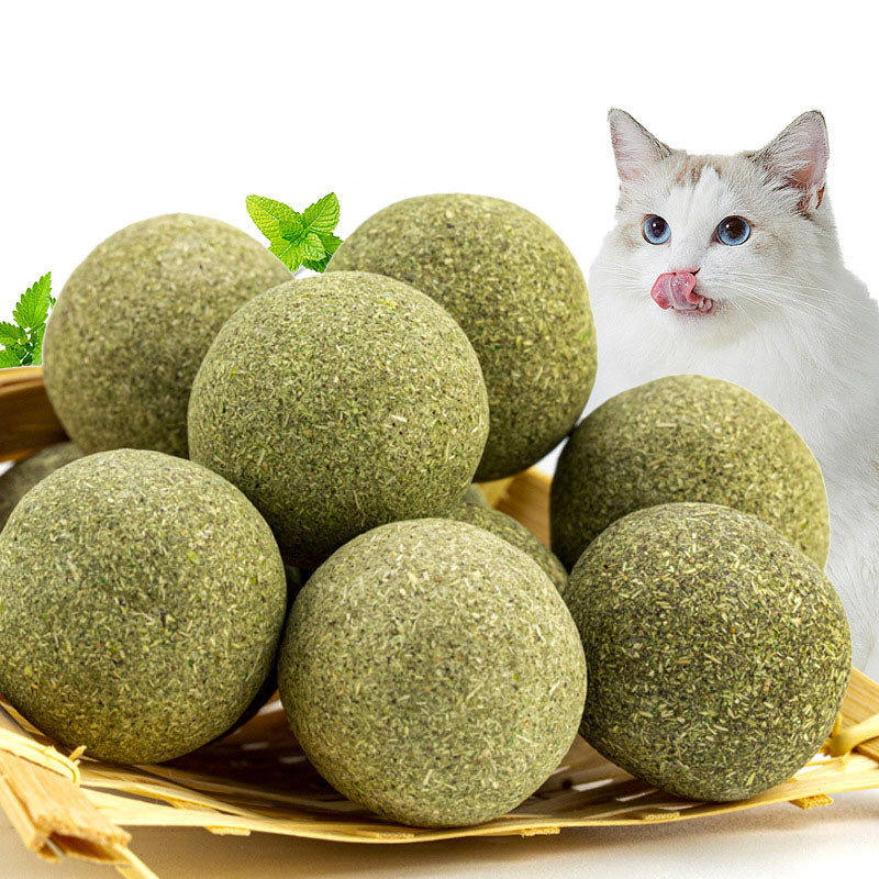 6 /12 pcs Natural Catnip Balls