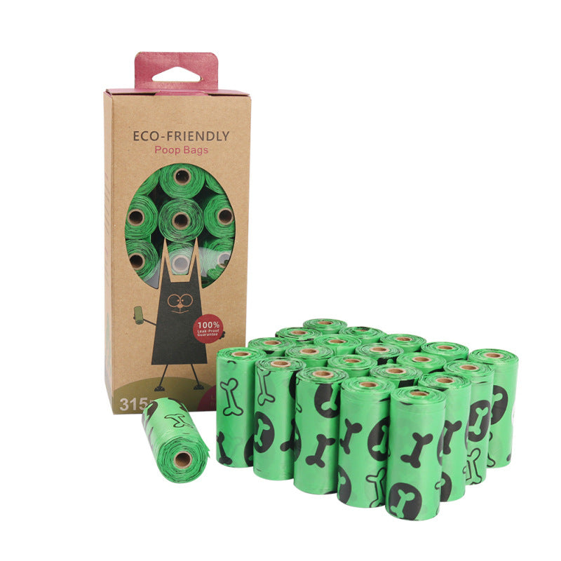 Dog Poop Bags Waste Bags Green Colour