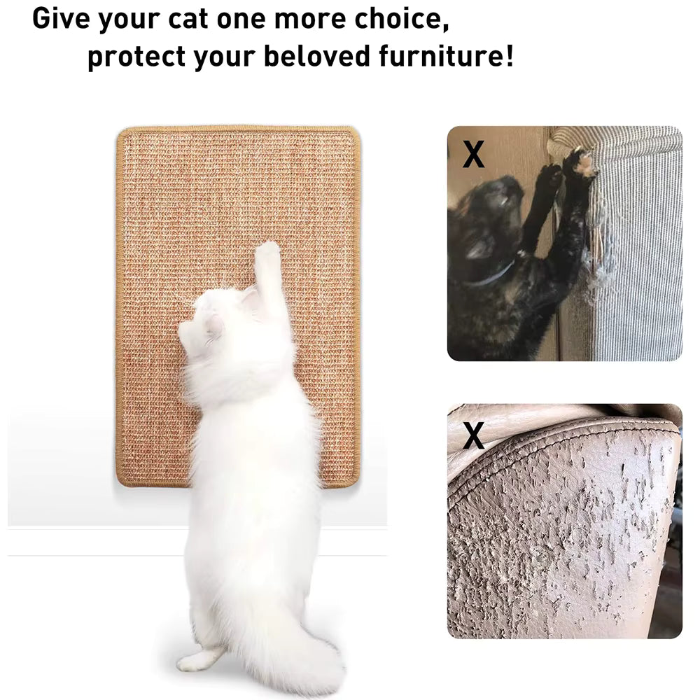 Alloytree Natural Sisal Cat Scratching Mat 2 Sizes