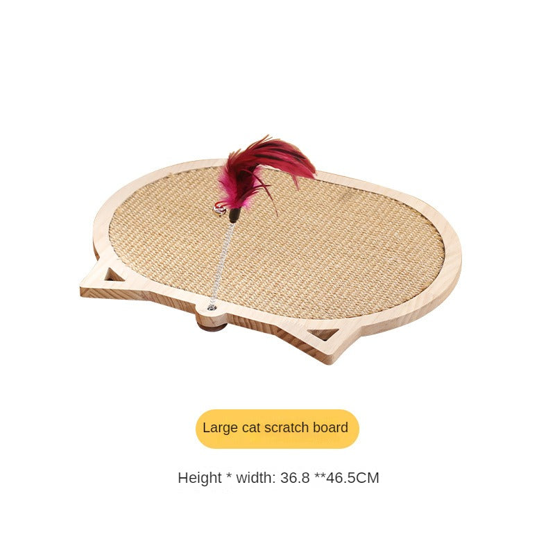 Cat Scratching Mat Sisal 3 Sizes Kitten Scratcher Board Pad