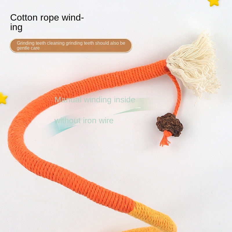 Catnip Cotton Rope Cat Chew Toy