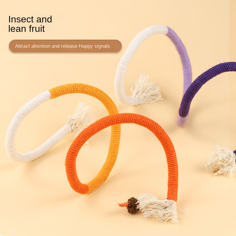 Catnip Cotton Rope Cat Chew Toy