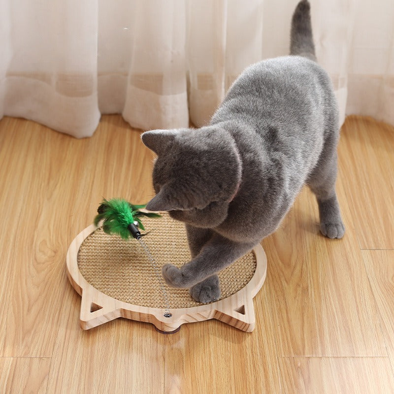 Cat Scratching Mat Sisal 3 Sizes Kitten Scratcher Board Pad