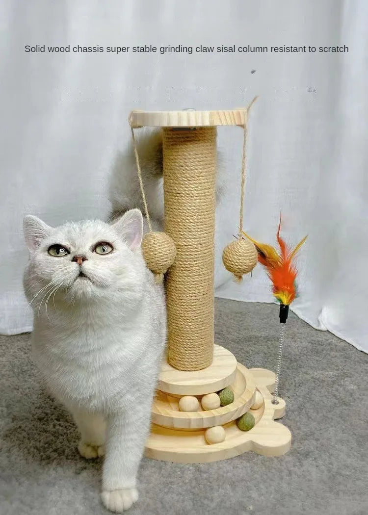 Cat Scratching Post Cats Tree Scratcher 40 cm
