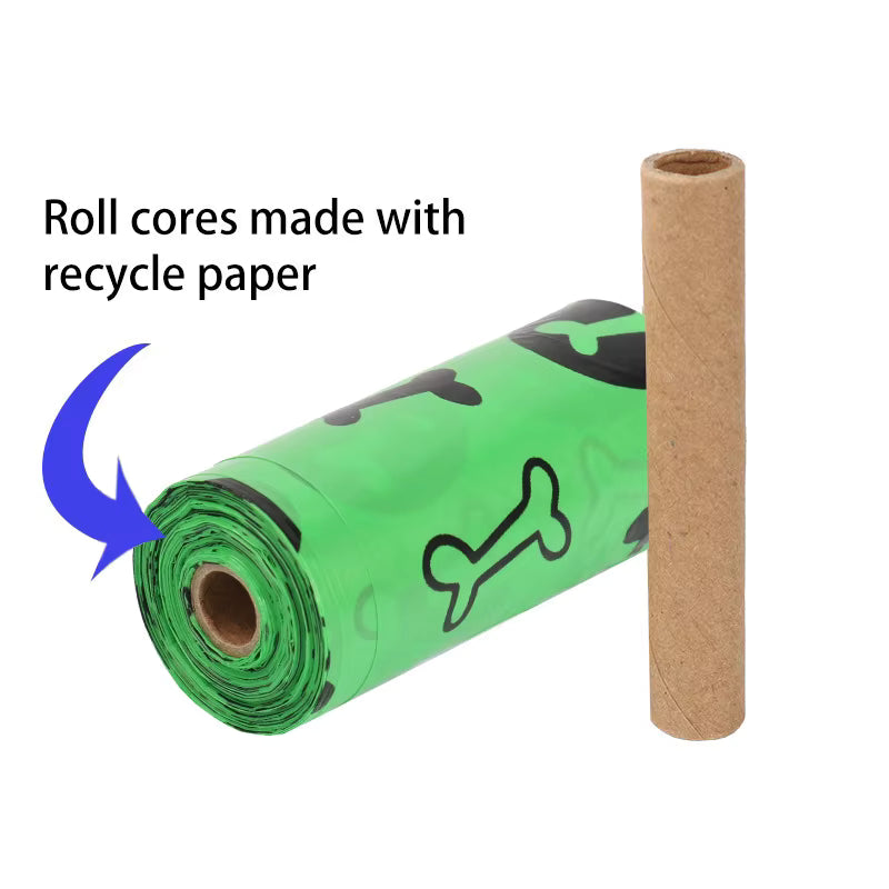 Dog Poop Bags Waste Bags Green Colour