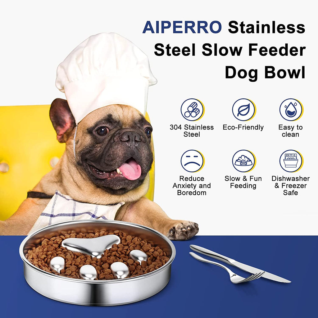 Stainless Steel Slow feeder Bowl for Pet