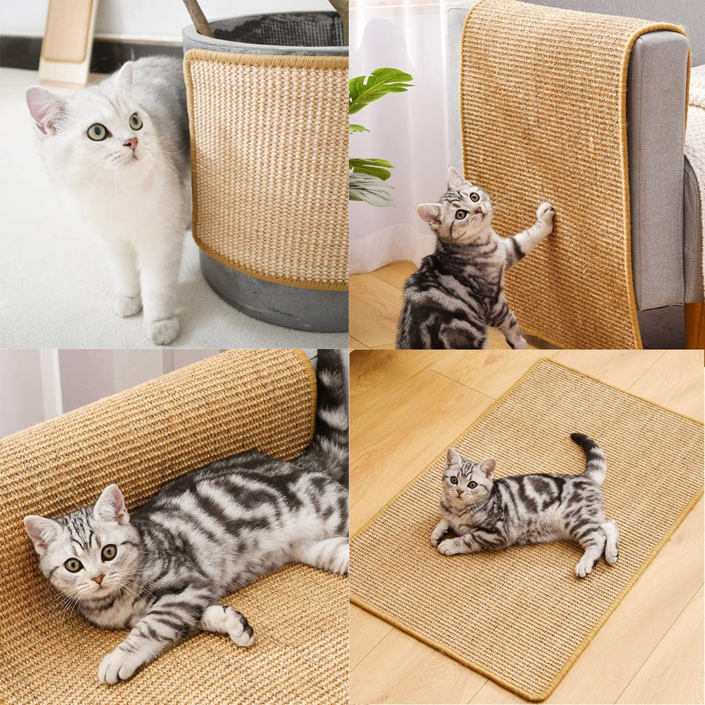 Alloytree Natural Sisal Cat Scratching Mat 2 Sizes