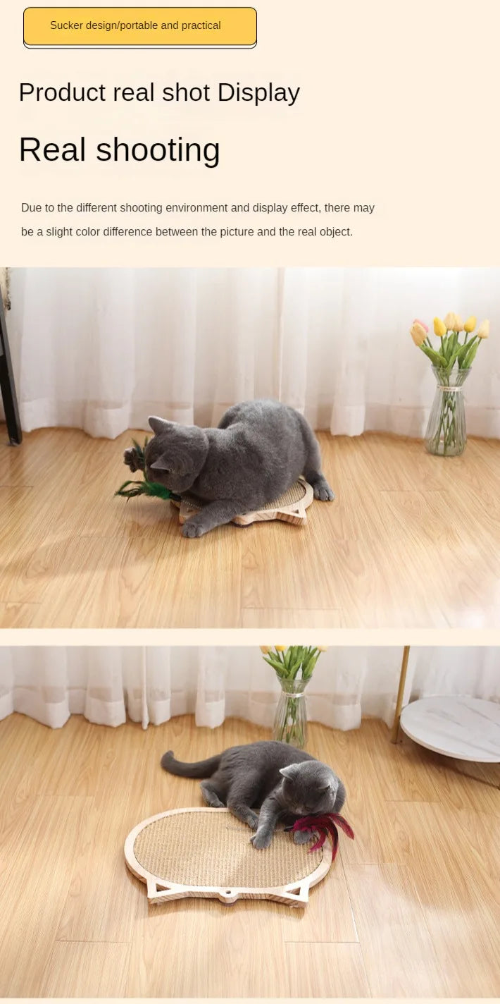 Cat Scratching Mat Sisal 3 Sizes Kitten Scratcher Board Pad