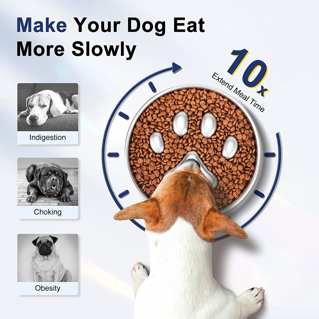 Stainless Steel Slow feeder Bowl for Pet