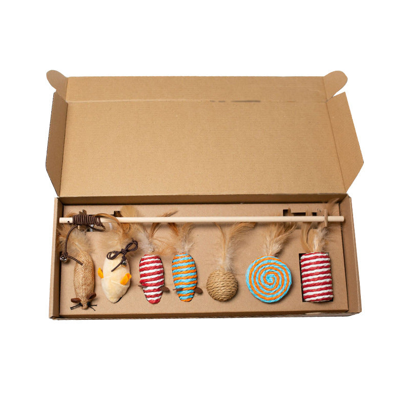 Box with 7 teasers for Cat with Wand