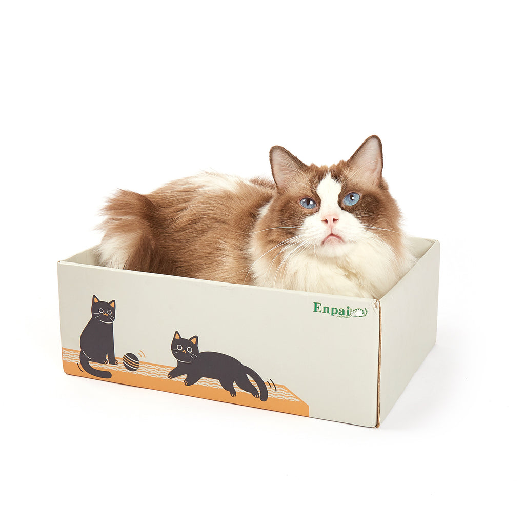 5X Cat Scratcher Boards Corrugated Cardboard Pads Scratch Mat