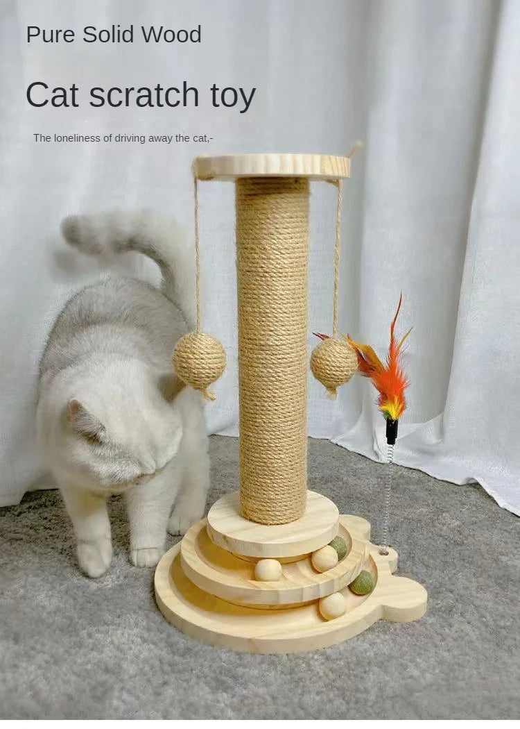 Cat Scratching Post Cats Tree Scratcher 40 cm