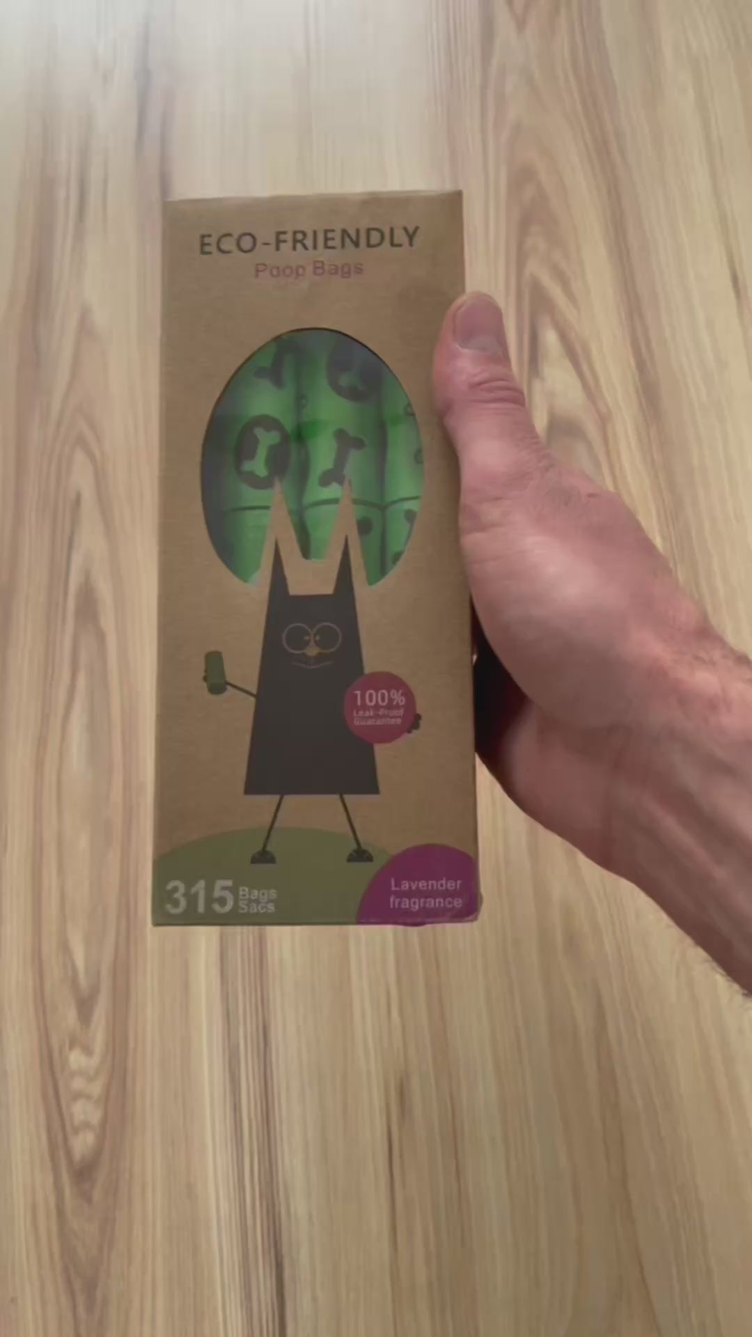 Dog Poop Bags Waste Bags Green Colour