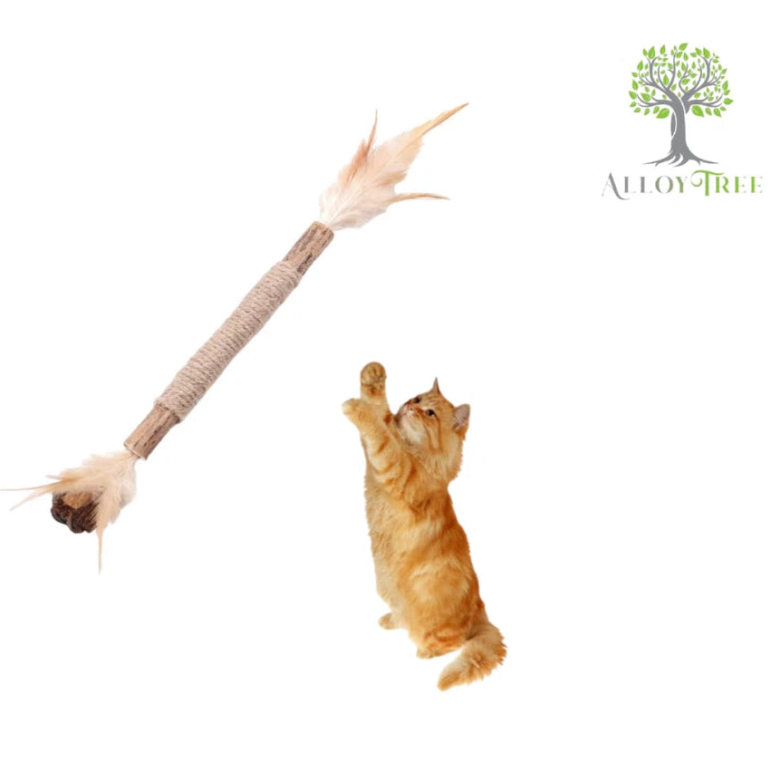 Catnip Stick with Feather 22 cm 1/3/6/9 pcs